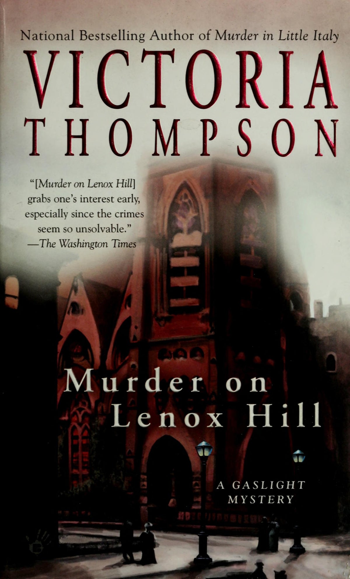 Murder on Lenox Hill A Gaslight Mystery