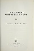 The Sunday Philosophy Club