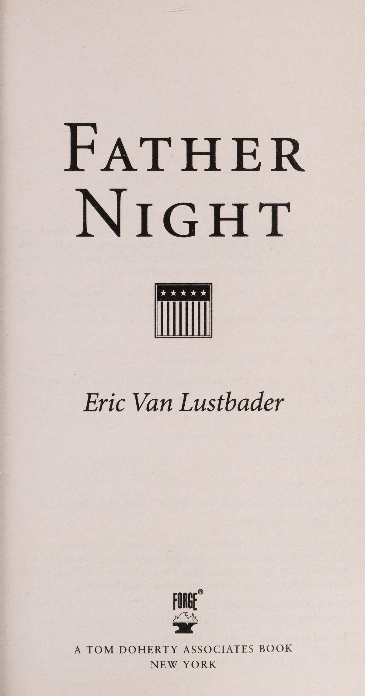 Father Night A Jack McClure Novel