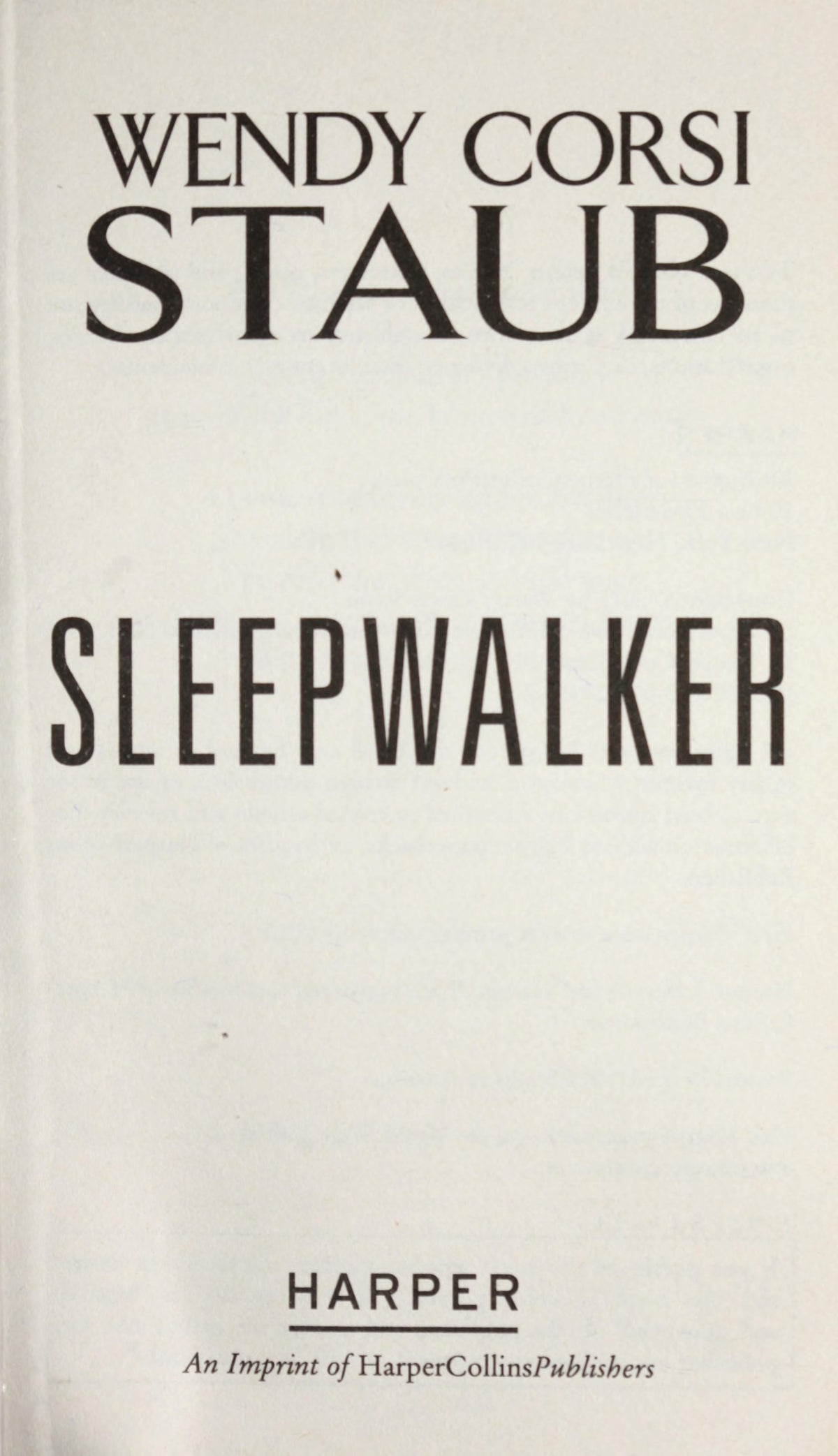 Sleepwalker