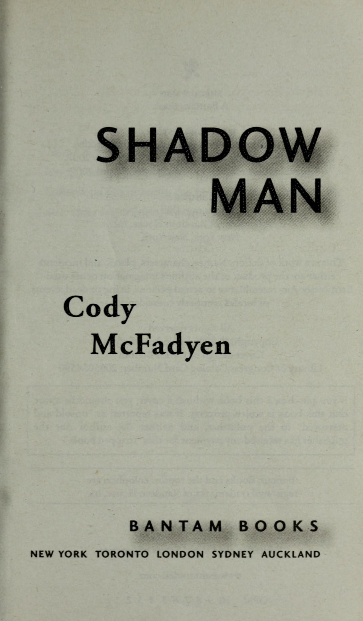 Shadow Man