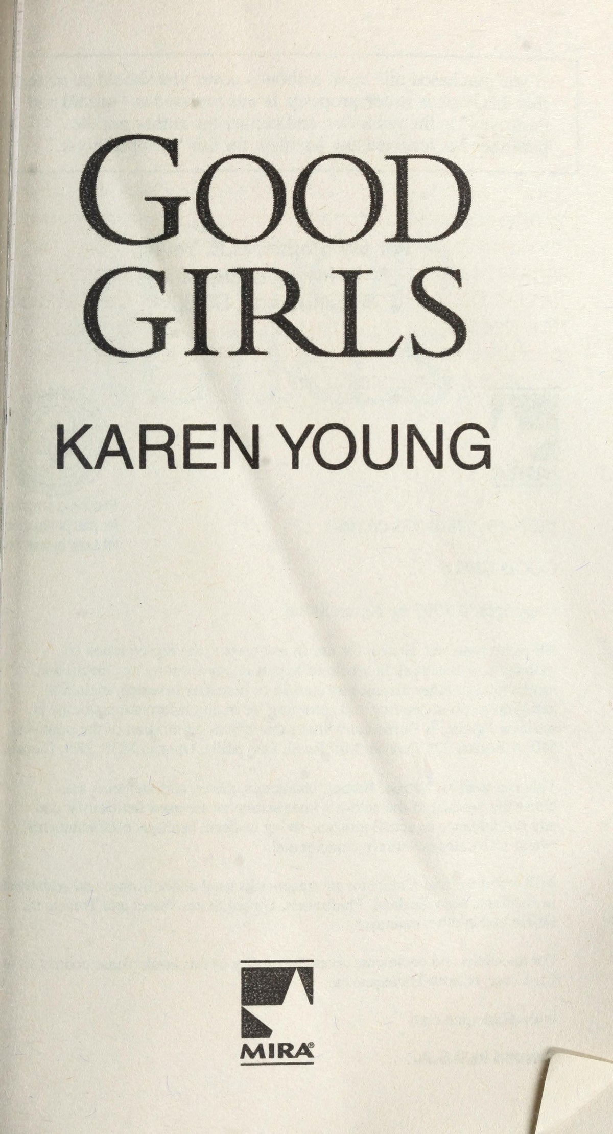 Good Girls