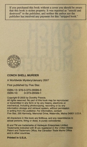 Conch Shell Murder