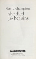 She Died for Her Sins