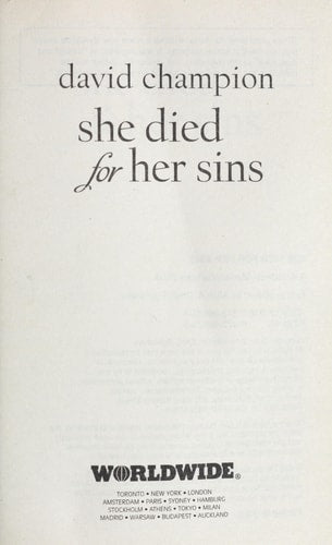 She Died for Her Sins