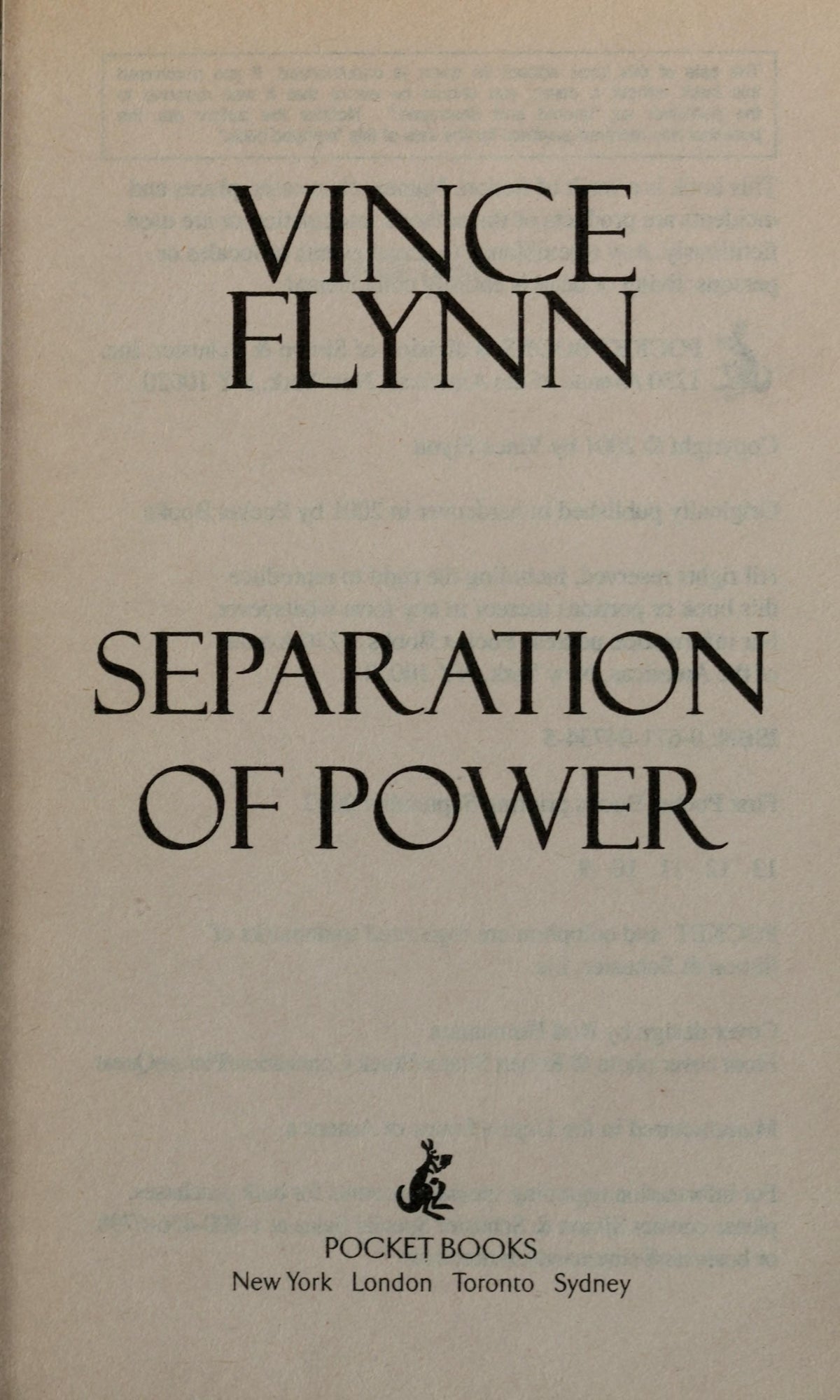 Separation of Power