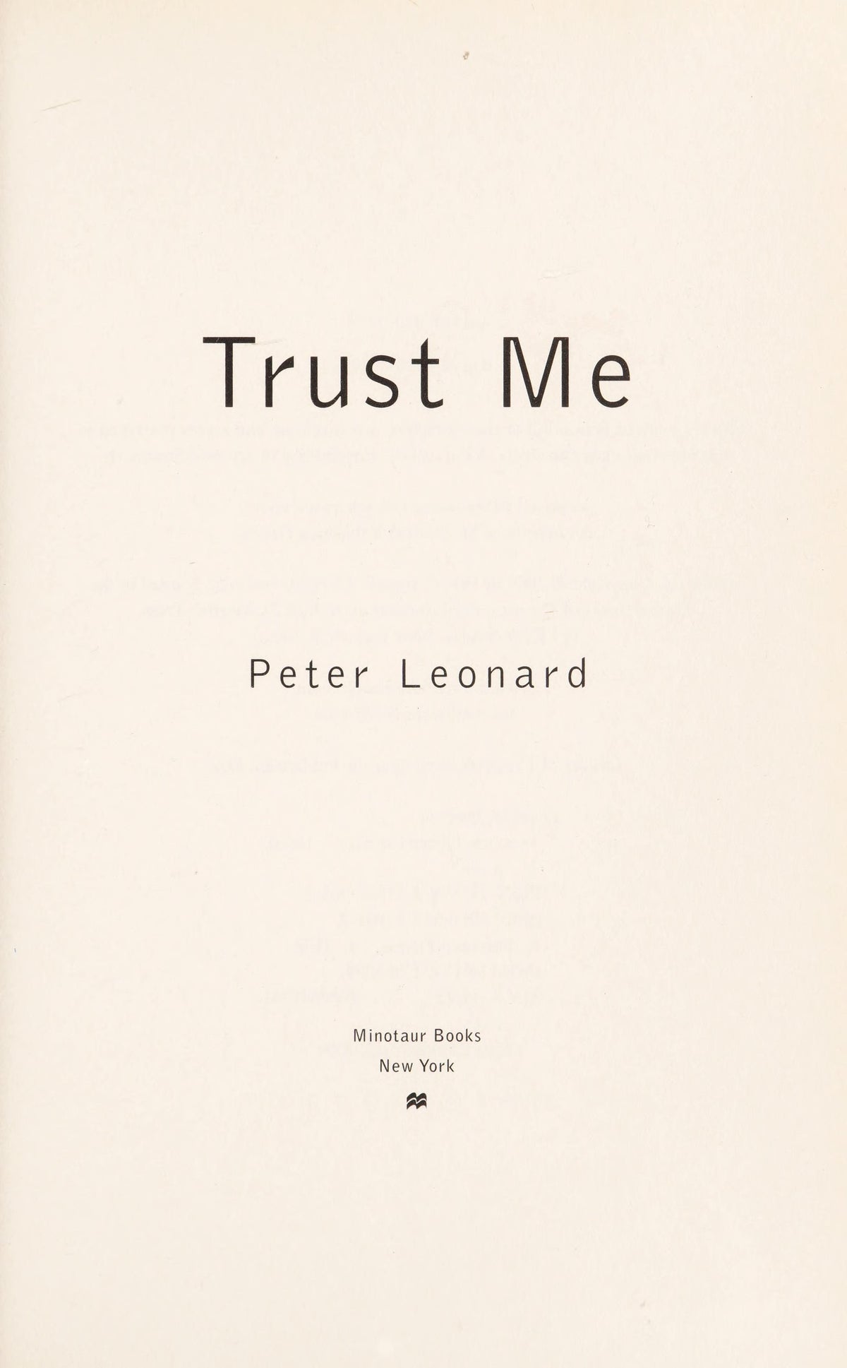 Trust Me